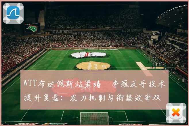 WTT布达佩斯站梁靖崑夺冠反手技术提升复盘：发力机制与衔接效率双重进化解析