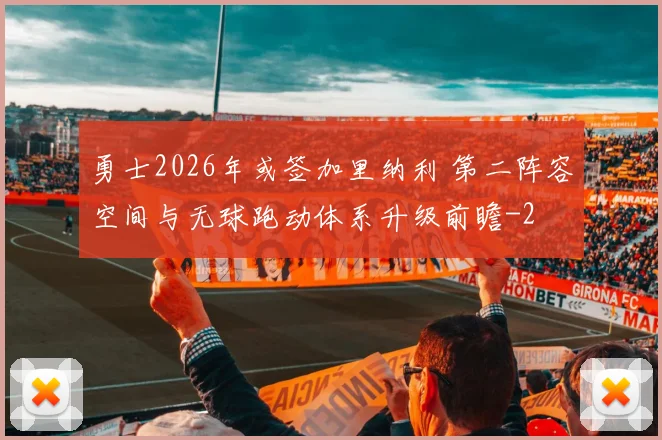 勇士2026年或签加里纳利 第二阵容空间与无球跑动体系升级前瞻